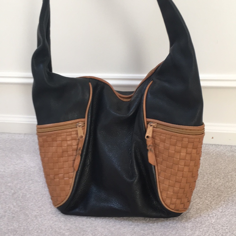 Vintage Brio Leather Hobo Purse - Picture 3 of 15